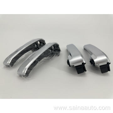 Pearl nickel material car inner handle